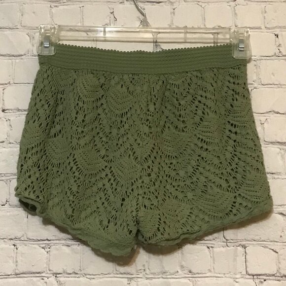 Army Green Lace Pants - Picture 5 of 7